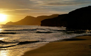 Senderismo en playa...